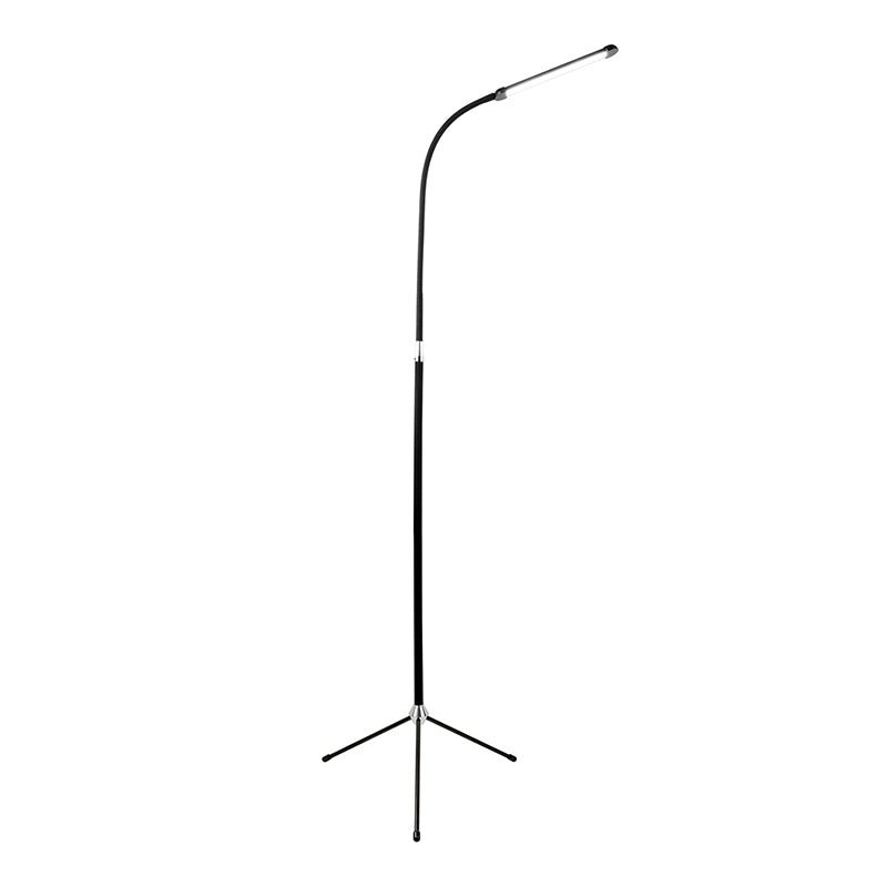 Minimalism Floor Lamp 1-Light LED Metal Linear Floor Light for Living Room