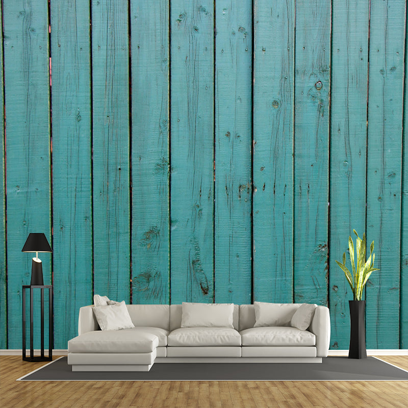 Light Coor Wood Look Mural Industrial Wallpaper Whole Wall Decor for Dining Room
