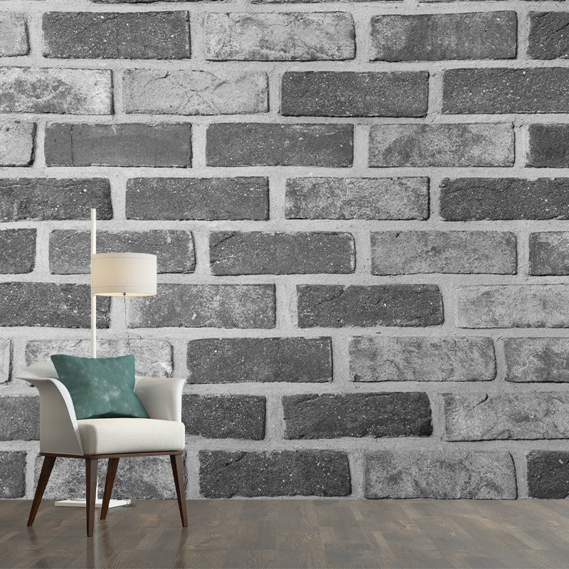 Brick Wall Mural Wallpaper Vinyl for Living Room Bedroom, Personalized Size Available