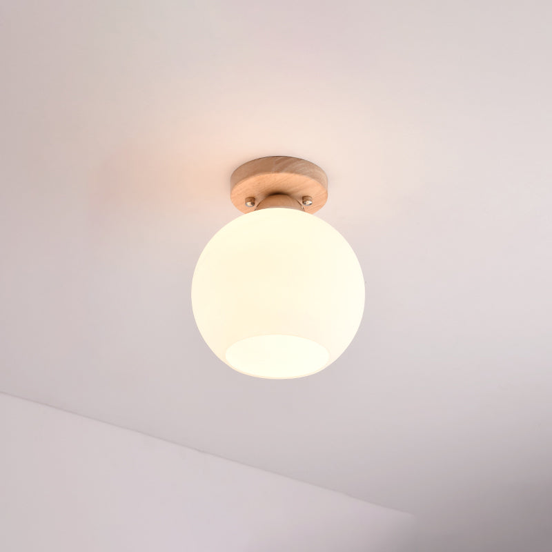 Legno ombreggiato vicino al soffitto dell'illuminazione del soffitto moderno luce montata a soffitto naturale