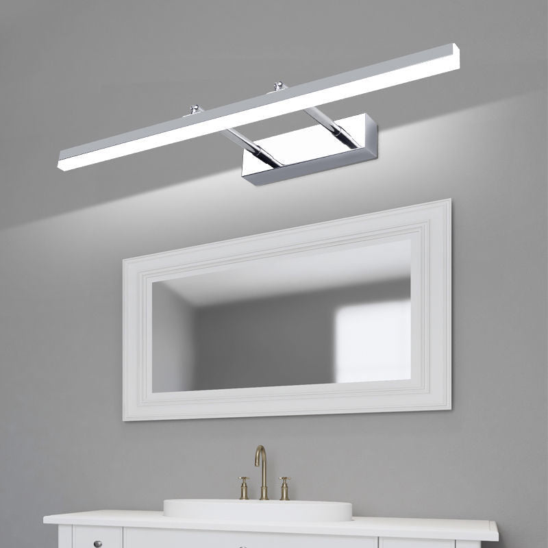 Lumières à lampe à LED moderne Lumières d'applications avec un bras réglable pour salle d'eau de salle de bain