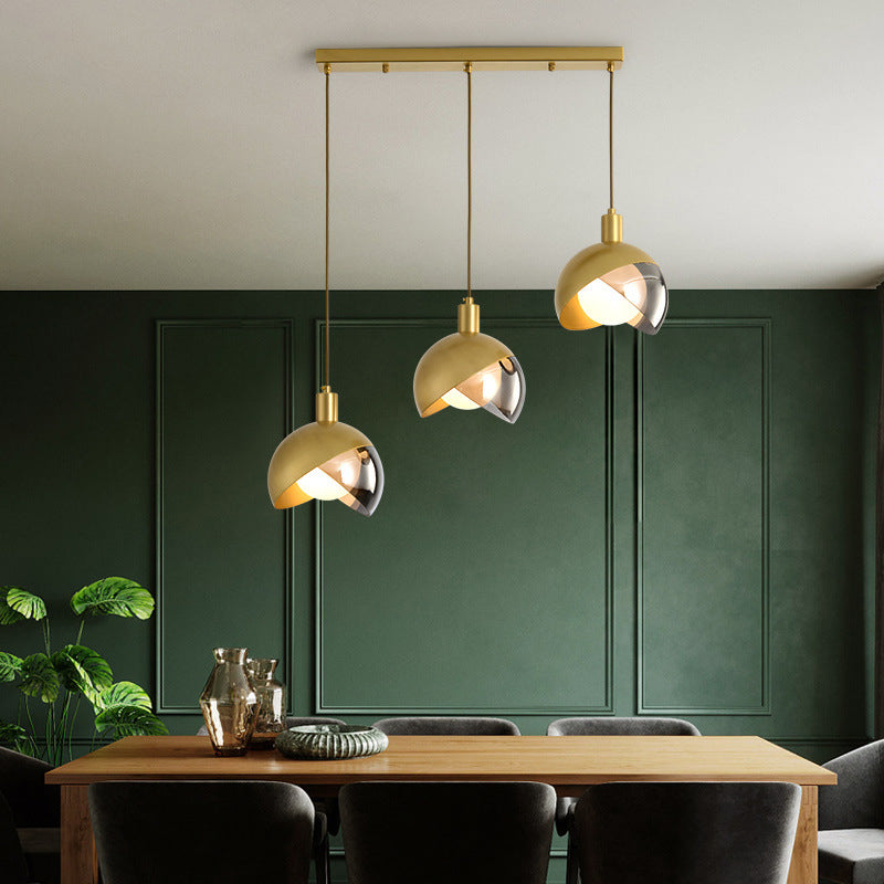 1 hoofd plafond hanglamp postmodern metalen plafondlicht voor eetkamer slaapkamer