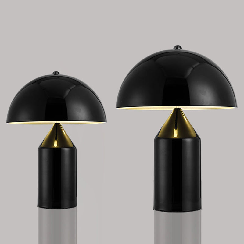 Metal Mushroom-Look Table Light Simplicity Style Nights and Lamp for Bedroom