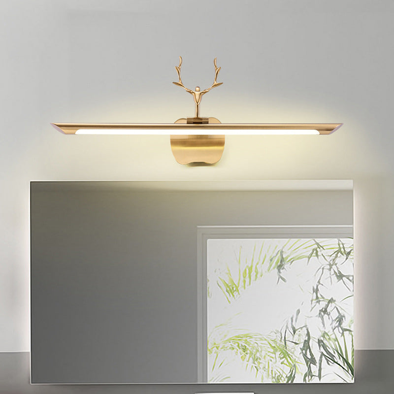 Stylish Postmodern Antlers Lighting with Metal and Acrylic for Bathroom Washing Room