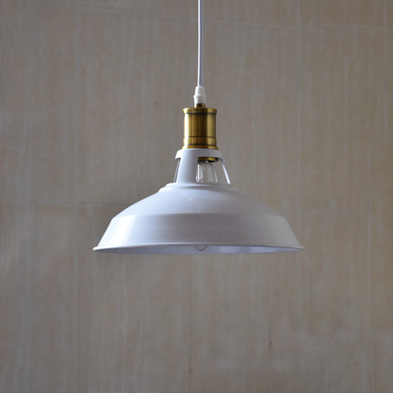 1 Light Barn Ceiling Pendant Creative Industrial Style Metal Pendant for Restaurant