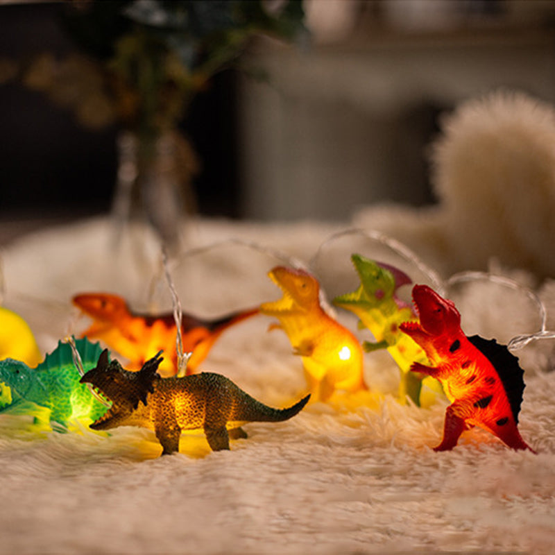 Children Style Animal String Lamp Plastic Bedroom LED Decorative Light