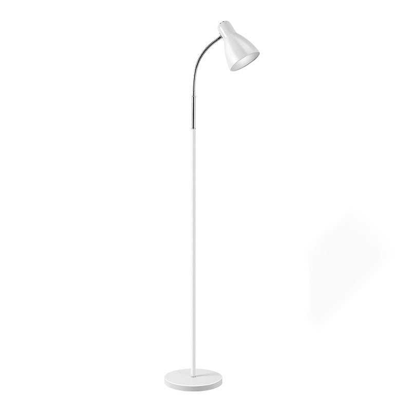 Lampada da pavimento a forma di campana Nordico Metal 1 Bulbo soggiorno Lettura Luce pavimento