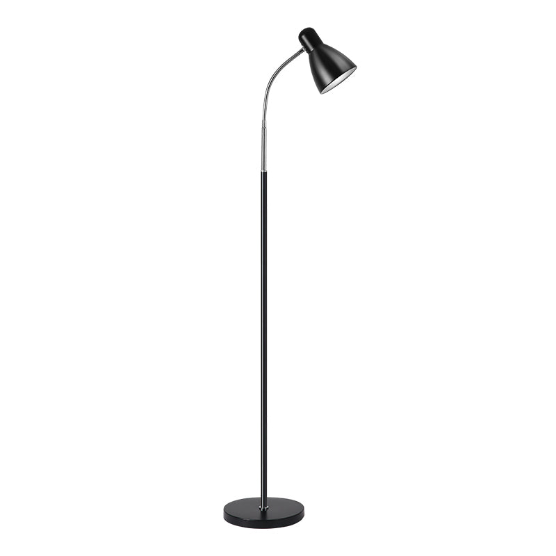 Lampada da pavimento a forma di campana Nordico Metal 1 Bulbo soggiorno Lettura Luce pavimento