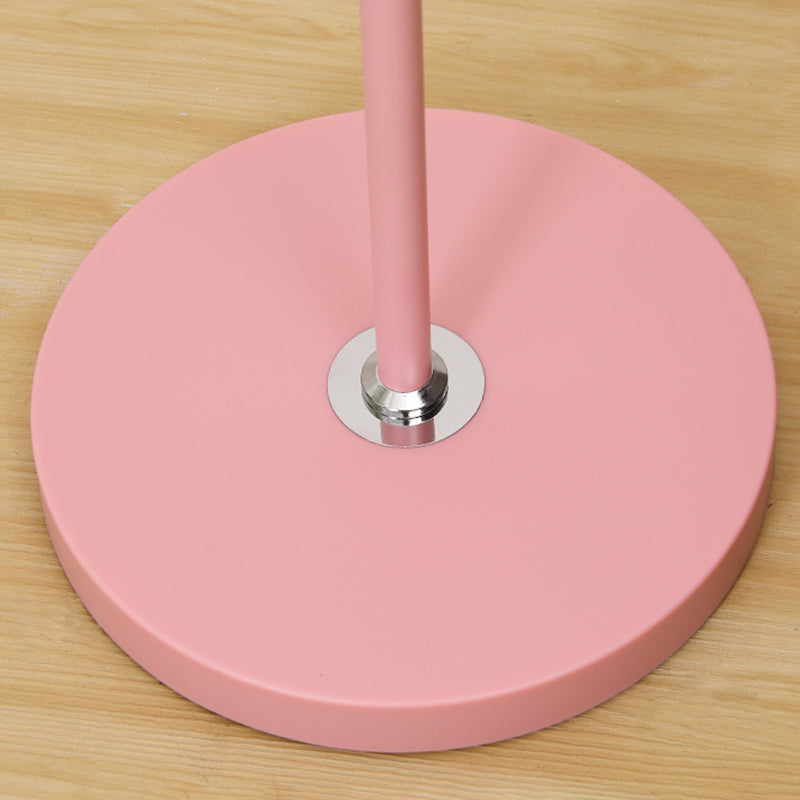 Macaron Geweih stehende Lampe Metall 1-Licht Wohnzimmerbodenleuchte mit Glockenschatten