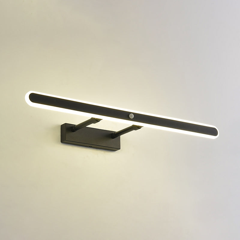 Minimalism Contemporary Style Inductive LED Vanity Wall Lighting Light for Bathroom