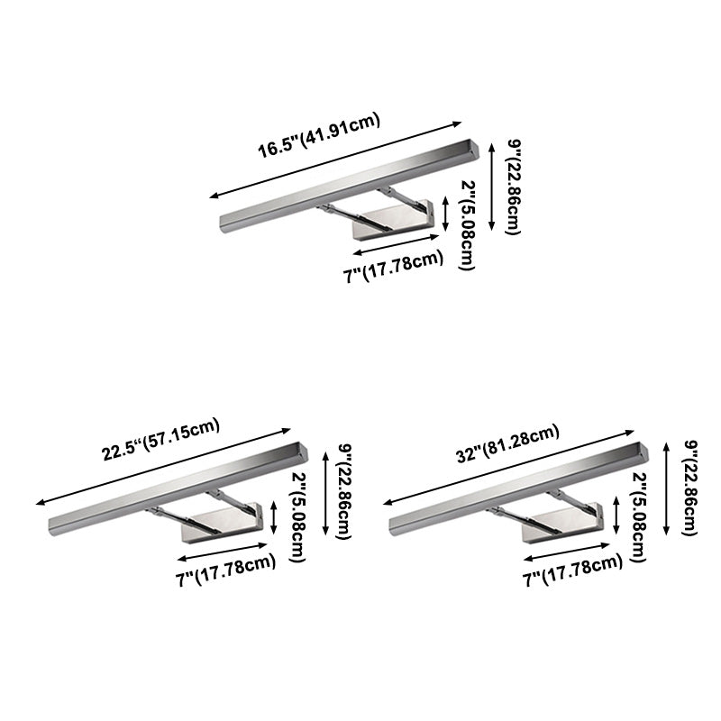 Luz de tocador lineal extensible al baño moderno LED LIGHT para espejo para espejo