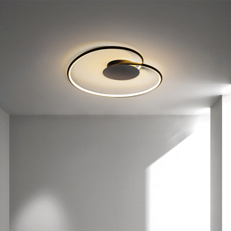 Creatieve eigentijdse inbouwlamp acryl schaduw LED-lamp voor slaapkamer