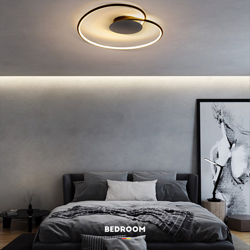 Creatieve eigentijdse inbouwlamp acryl schaduw LED-lamp voor slaapkamer