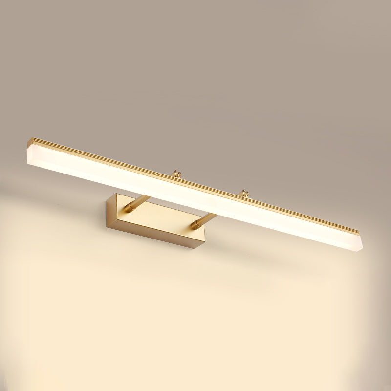 Moderno Style Simple Farmhouse Lighting Lighting Lighting Fixties sobre el espejo para el baño