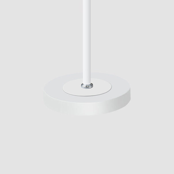 Blanc o ombre lampadaire simplicité acrylique LED debout lumière pour la salle d'étude