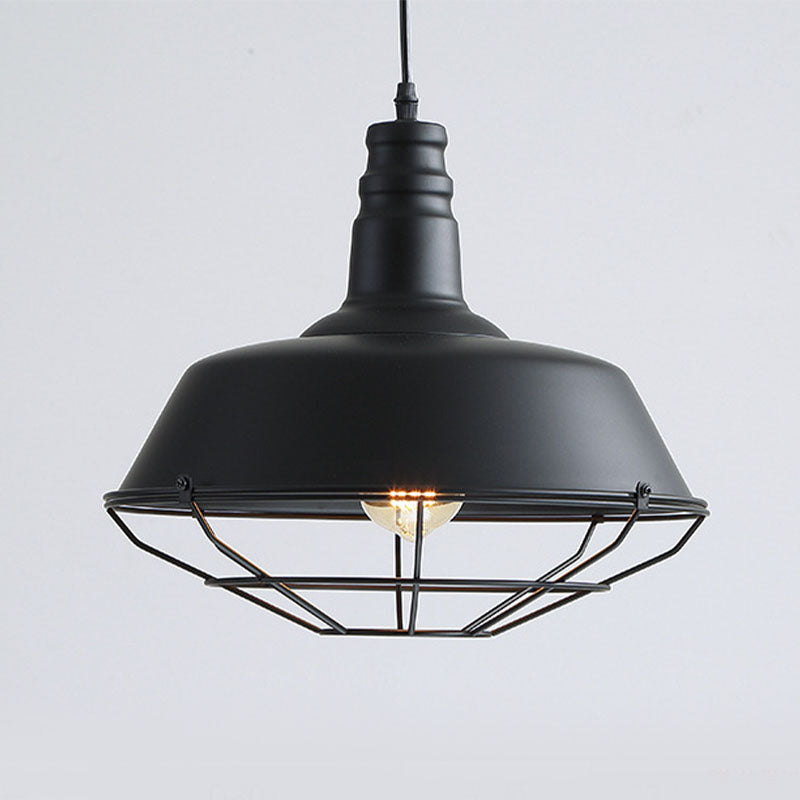 1 Light Ceiling Pendant Creative Industrial Style Metal Pendant for Restaurant