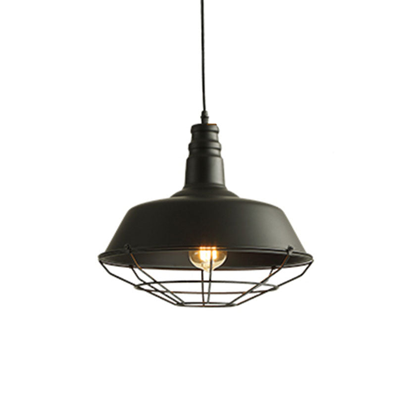 1 Light Ceiling Pendant Creative Industrial Style Metal Pendant for Restaurant