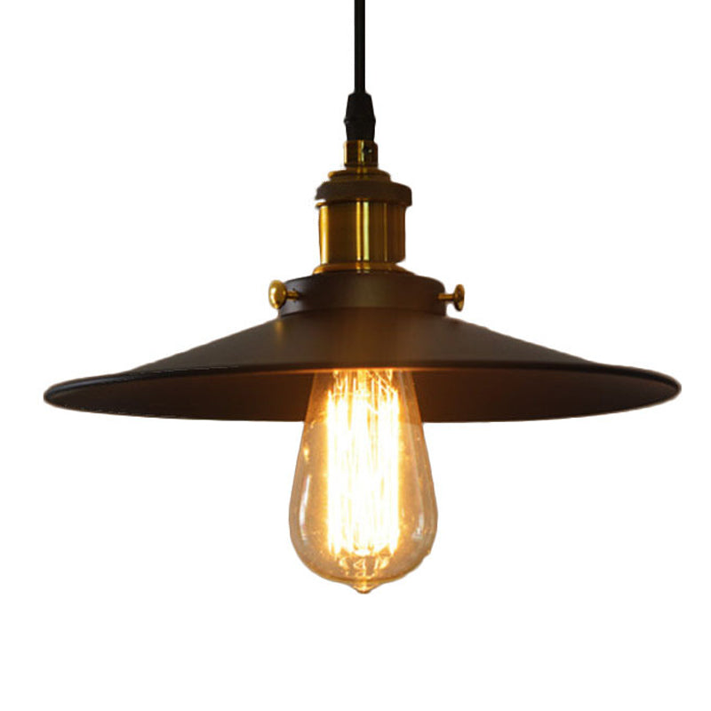 1 Light Cone Ceiling Pendant Creative Industrial Style Metal Pendant for Restaurant