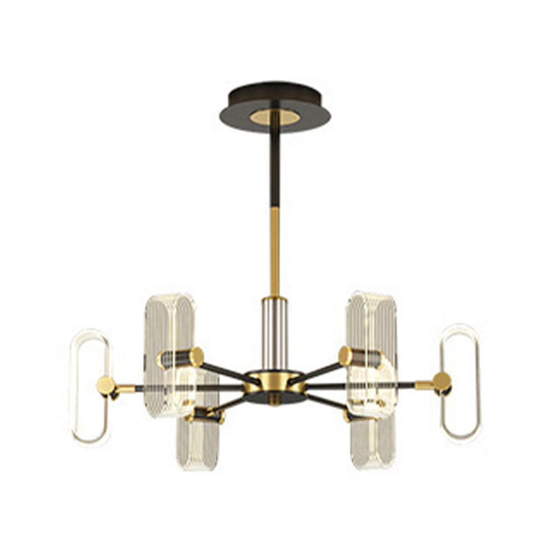 Plafonnage LED 1/2 Tier Light Light Modern Chandelier Lighting