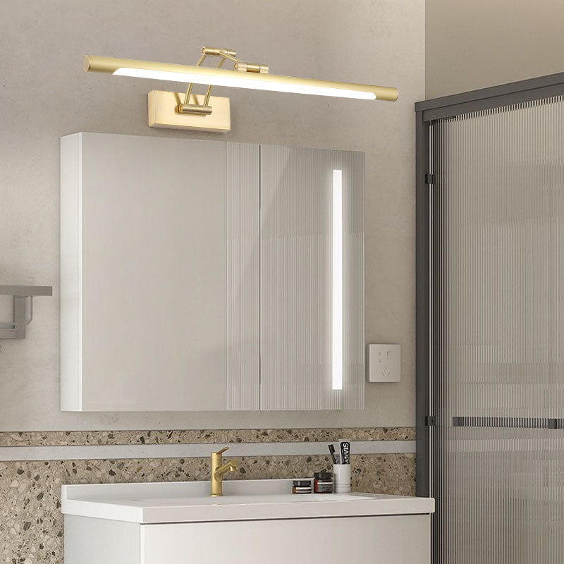 Lámpara de espejo inteligente LED de estilo moderno lámpara de espejo flexible de luz para baño de baño