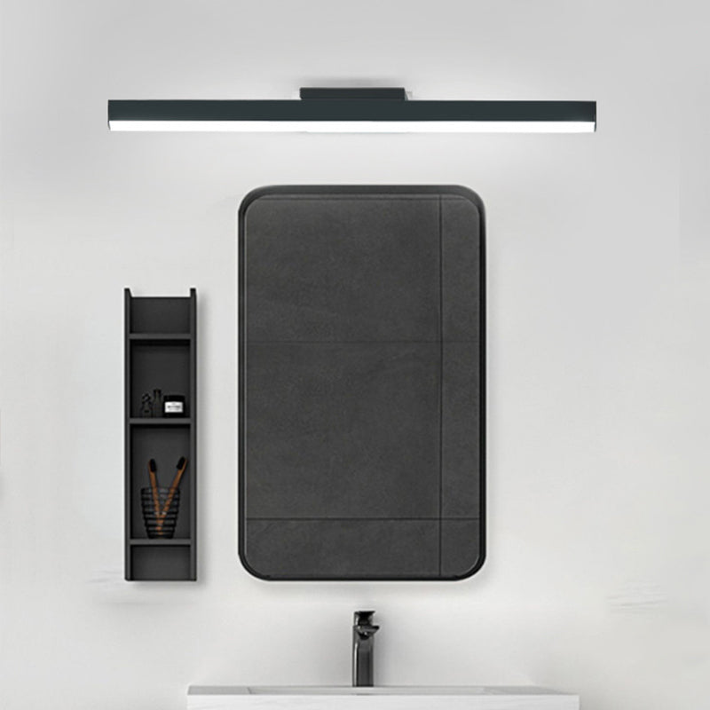 LED Smart Mirror Lamp Fixture Nordic Modern Style Bathroom Mirror Light Fixture