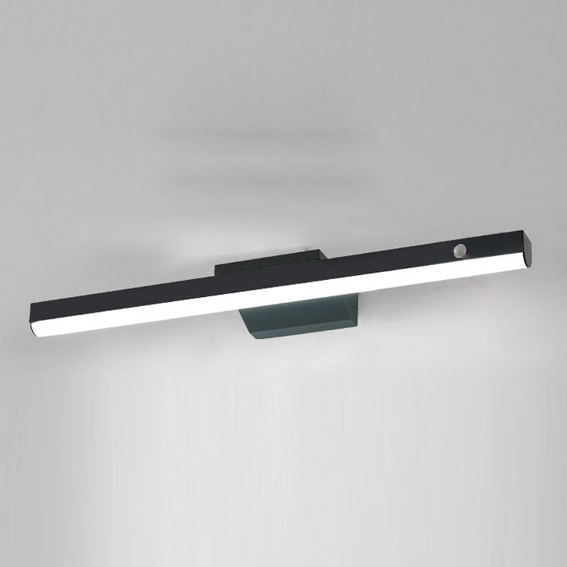 LED Smart Mirror Lamp Fixture Nordic Modern Style Bathroom Mirror Light Fixture