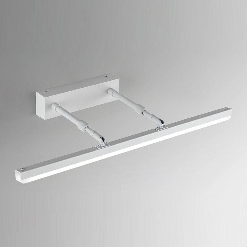 Nordic Modern Style LED Mirror Lamp Fixture Smart Adjustable Mirror Light Fixture for Bathroom