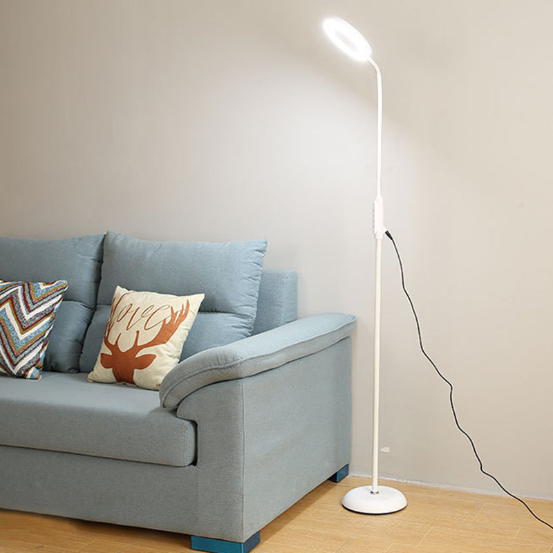 Soggiorno a forma di loop Lampada in piedi LED acrilico LED Minimalista LETTURA LETTURA DI LETTURA