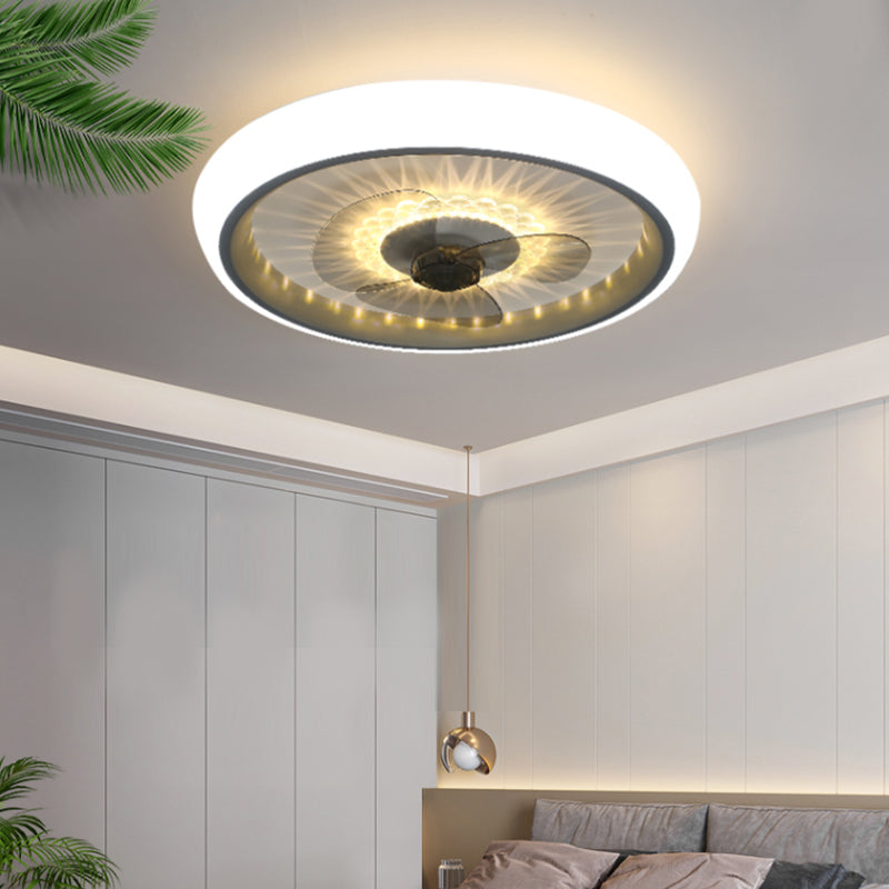 Circolo acrilico Vecchia con soffitto Light Set Aibture Macaron LED Flush Monte Lighting per camera da letto