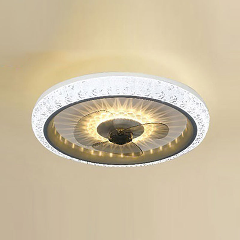 Circolo acrilico Vecchia con soffitto Light Set Aibture Macaron LED Flush Monte Lighting per camera da letto