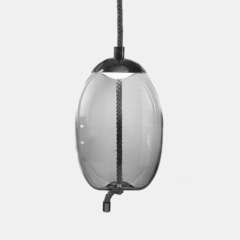 Moderne eenvoud glazen hanglamp plafondverlichtingsarmatuur voor woonkamer