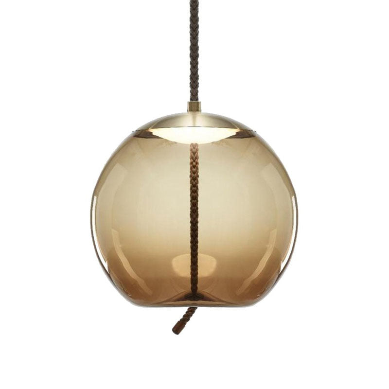 Modern Simplicity Glass Pendant Light Ceiling Lighting Fixture for Living Room