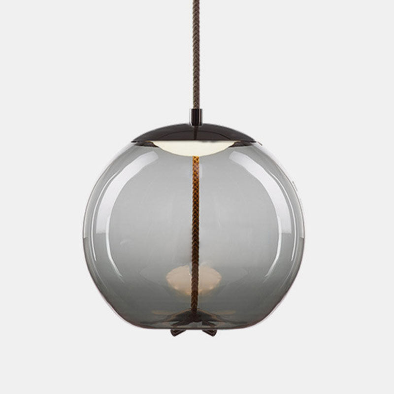 Moderne eenvoud glazen hanglamp plafondverlichtingsarmatuur voor woonkamer