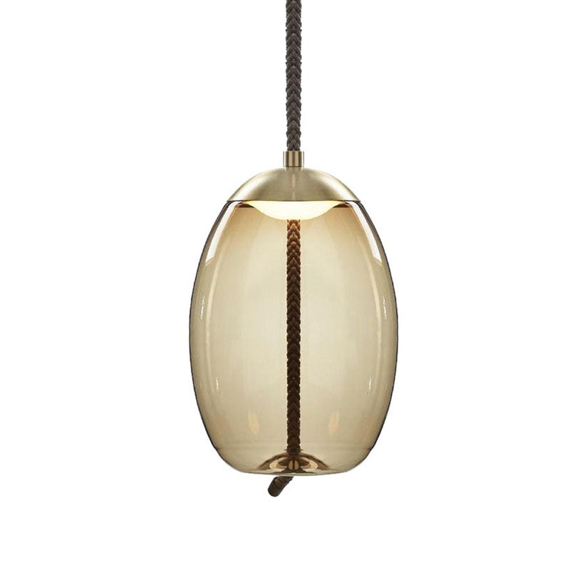 Modern Simplicity Glass Pendant Light Ceiling Lighting Fixture for Living Room