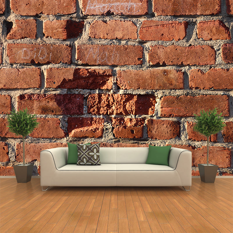Brick Removable Wall Decals for Living Room Bedroom, Personalized Size