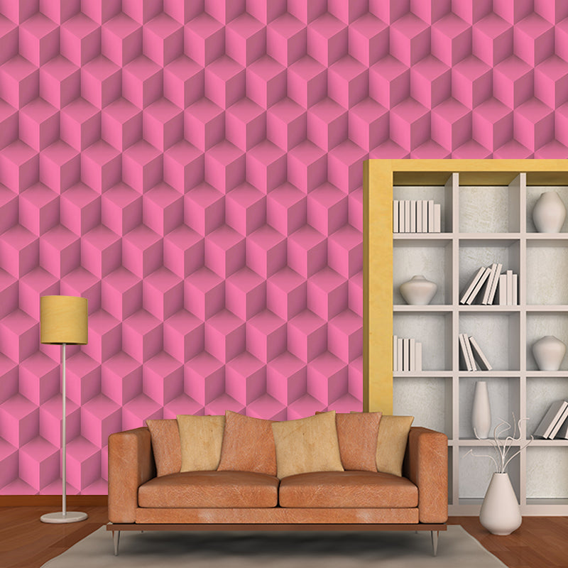 3D View Pattern Removable Wall Mural for Bedroom Living Room, Personalized Size Available