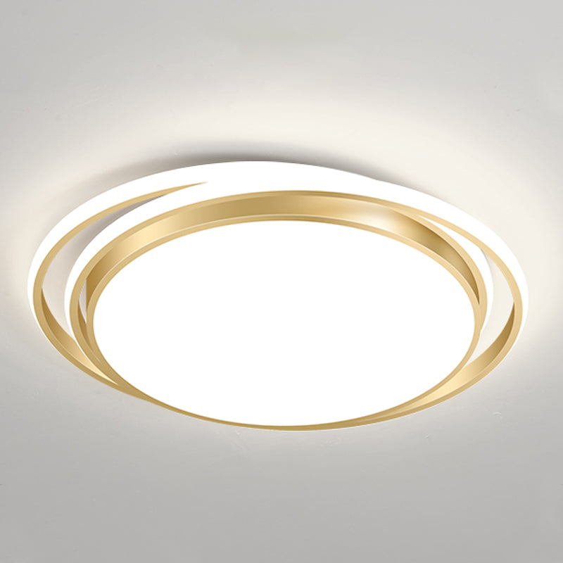 Flush contemporain Mount Ceiling Light Circle Led Flush Mount Ceiling Light Fixture