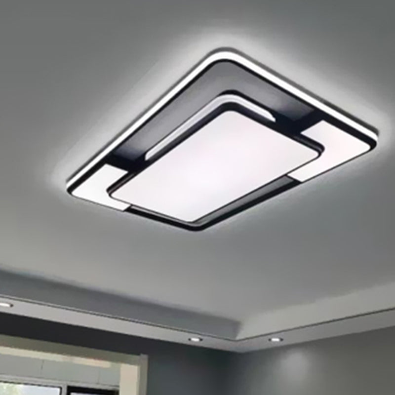 LED Flush Mount Ceiling Fixture Modernist Flush Light for Living Room Dinning Room