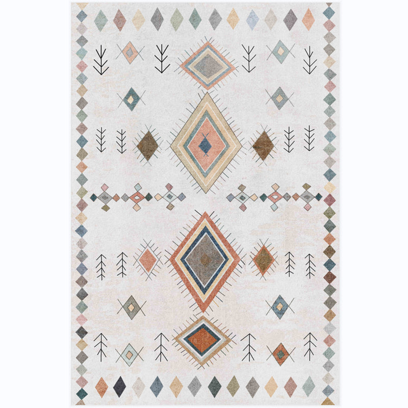 Tradition de tapis traditionnel Tapis tribal Polyester Area Rapier Tacon Risqueur pour la décoration intérieure