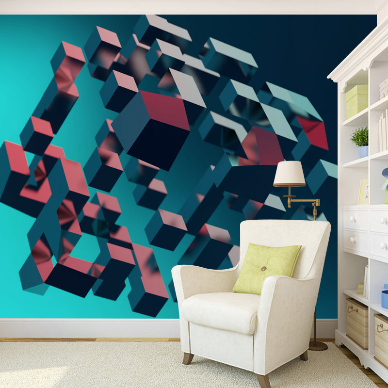 Novelty Style 3D Wall Art Personalized Size Mural Wallpaper for Dining Room