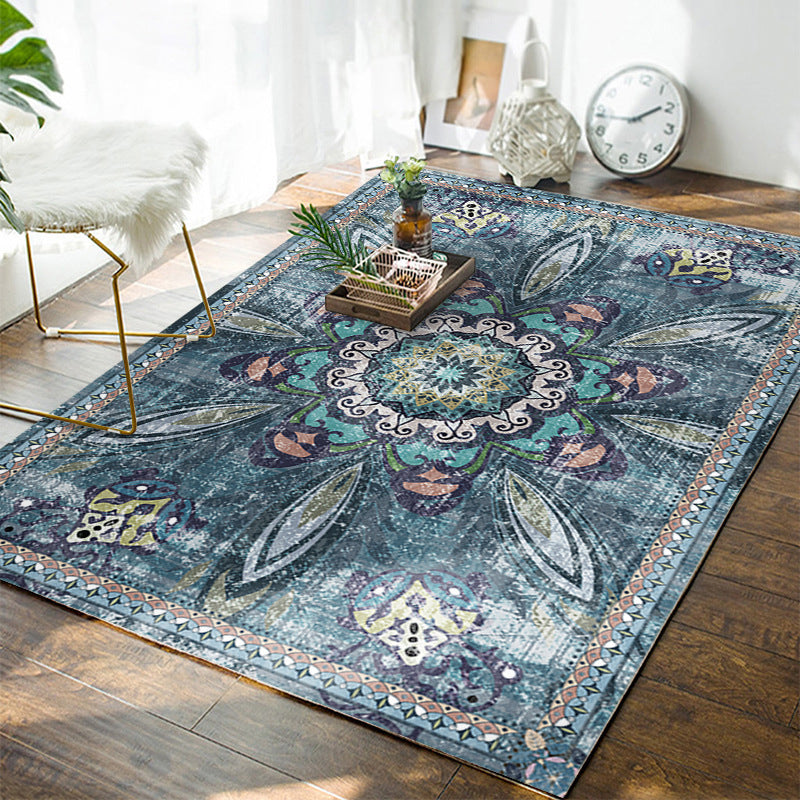 Tapis polyester du milieu du siècle