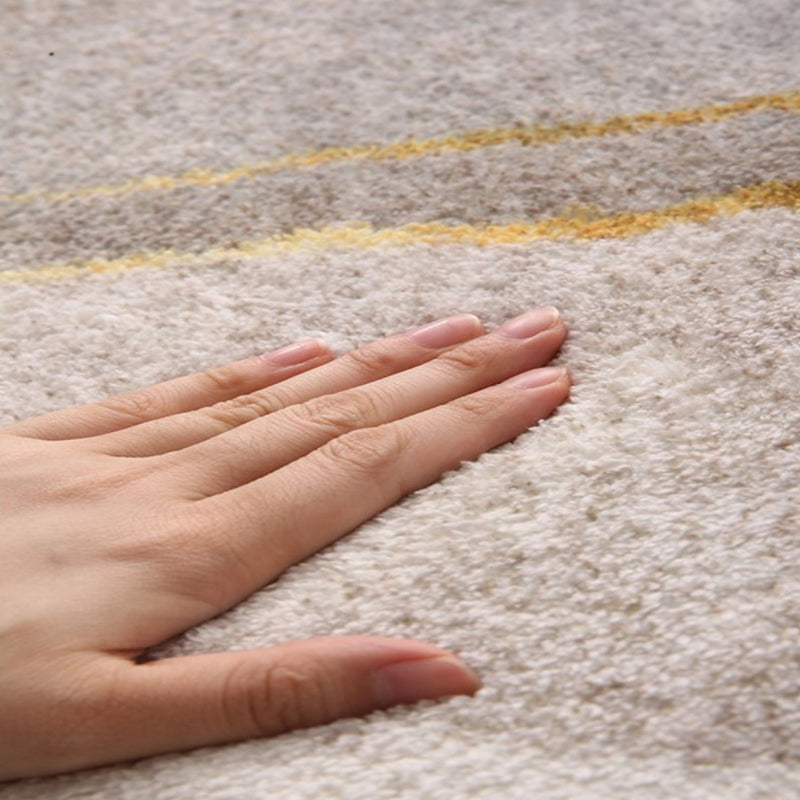 Alfombra de estampado marroquí de la alfombra interior de poliéster alfombra sin deslizamiento de la zona de respaldo para la sala