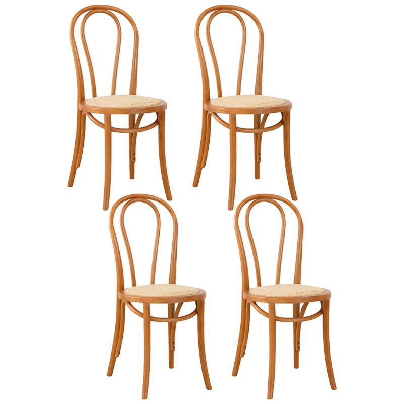 Contemporary Style Beech Wood Chiar Windsor Back Side Kitchen Dining Chair