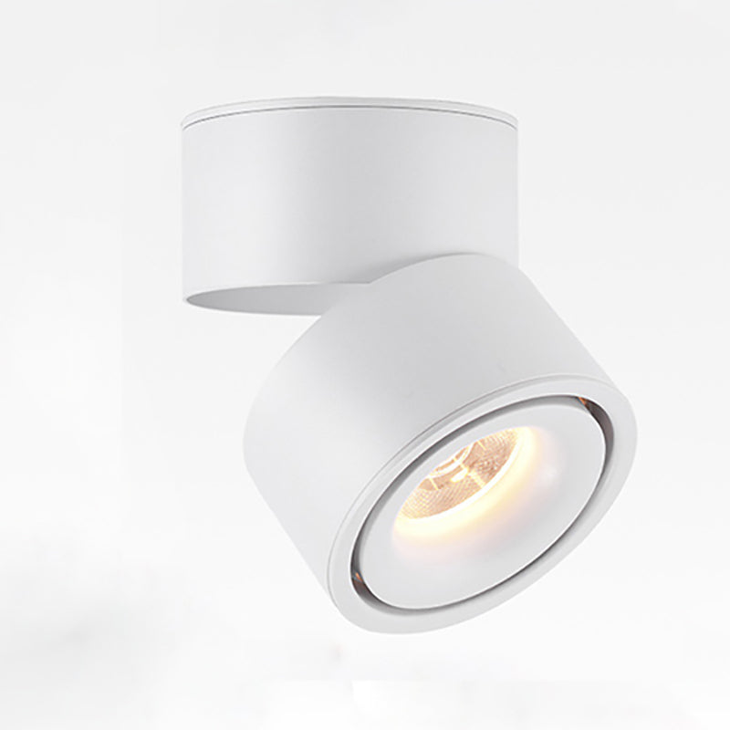 Mini lampada da soffitto a LED con montaggio su superficie Lampada da pannello spot per interni regolabile moderna nordica