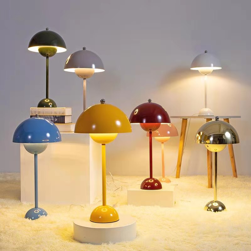 Contemporary Table Light Fixture Colorful Optional Lamp for Bedroom Living Room Study