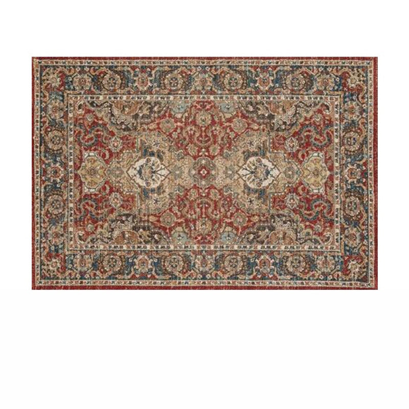 Tapis à imprimé médaillon victorien Polyester le tapis de la zone résistante aux taches de tapis de tapis pour décoration domestique