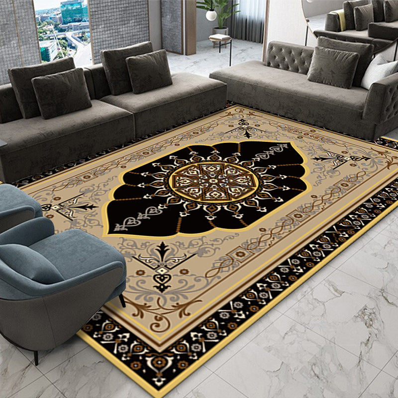 Army Victorian Indoor Rug Polyéster Alfombra gráfica RUG RUG de respaldo sin deslizamiento para decoración del hogar