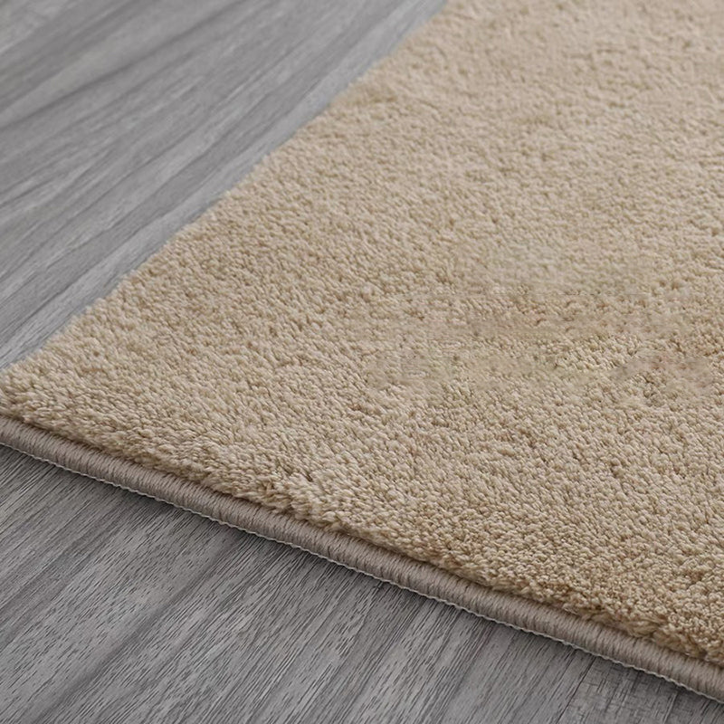 Confort Solid Shag Carpet Polyester Area Tapis Pet Friendly Indoor tapis pour le salon