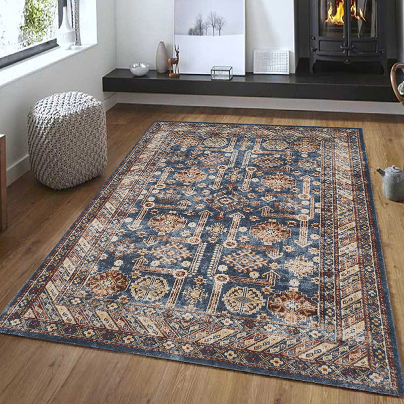 Area du milieu du siècle Raute Classic Floral Print Capt Not Sacking Tapis pour le salon