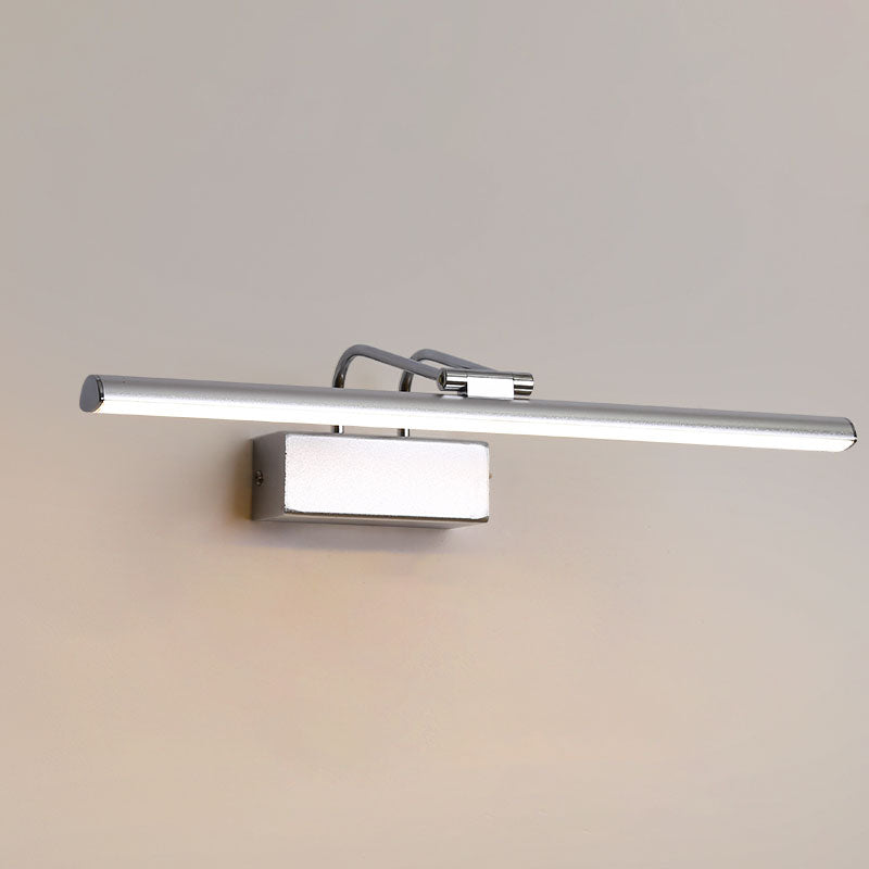 Modern Linear Wall Sconce Lights Metal 1 Light Sconce Light with Acrylic Shade